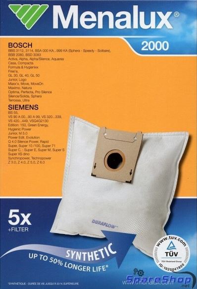 Tolmukott Menalux 2000 Bosch/Siemens